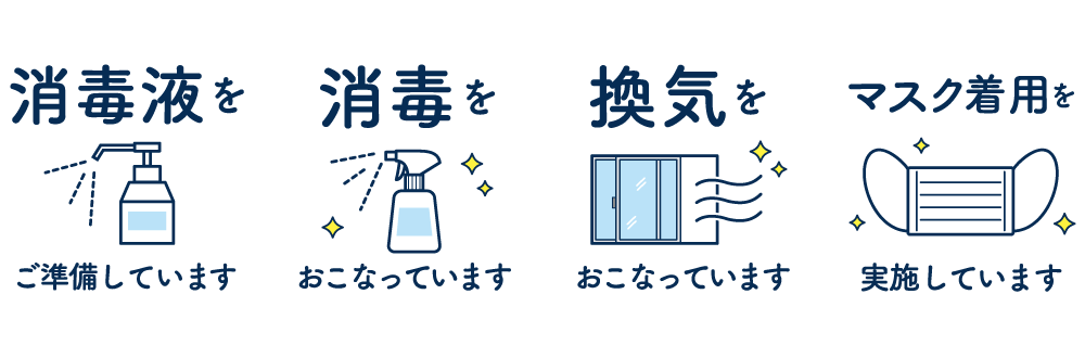 新型コロナウイルス感染拡大防止対策について