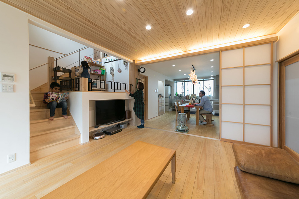 大容量の収納スペースも確保 リノベーションで生まれ変わった築40年のお住まい 熊本市東区ｔ様 リフォーム事例 熊本のリフォームは新産住拓